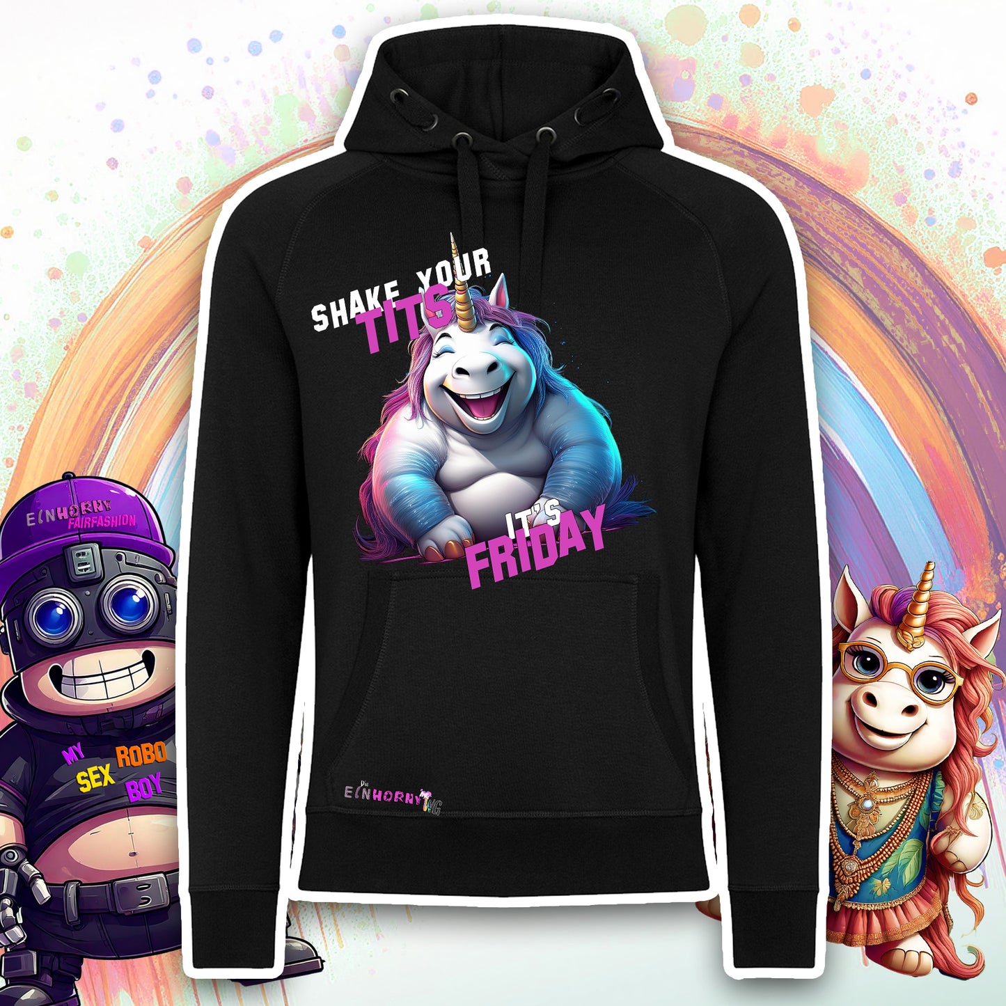 Hoodie "Shake your tits"